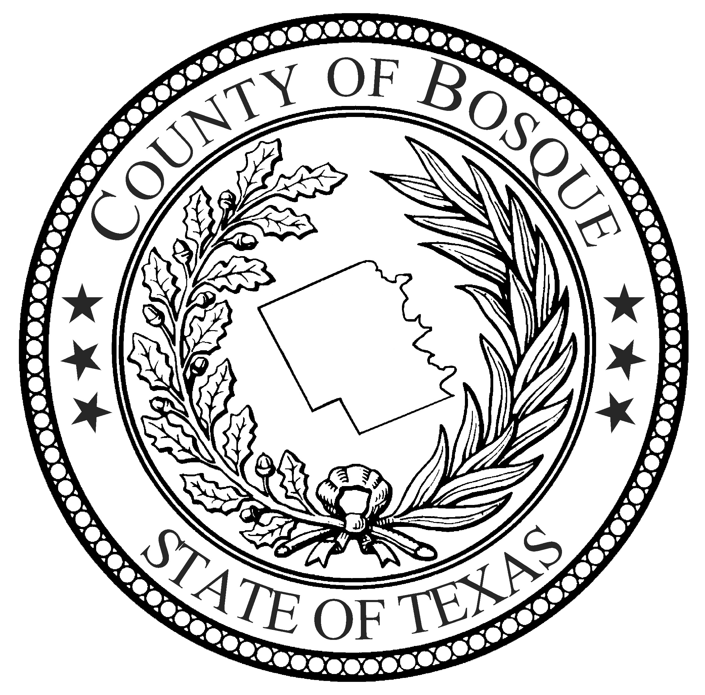 Bosque County, Texas Logo